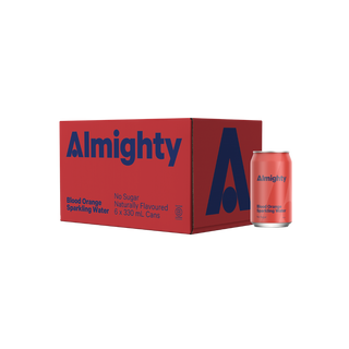 Almighty Blood Orange Sparkling Water