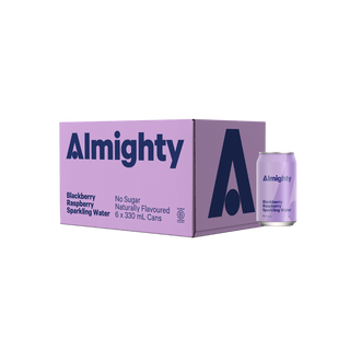 Almighty Blackberry Raspberry Sparkling Water