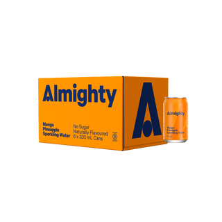 Almighty Mango Pineapple Sparkling Water