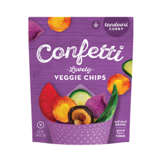 Confetti Tandoori Curry Veggie Chips (Zipper Pouches)
