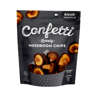Confetti Black Truffle Mushroom Chips (Zipper Pouches)