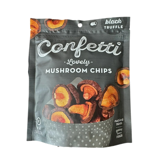 Confetti Black Truffle Mushroom Chips (Zipper Pouches)