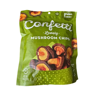 Confetti Green Curry Mushroom Chips (Zipper Pouches)