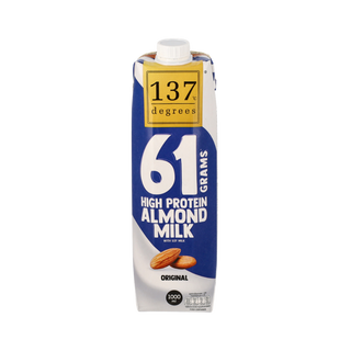 137 Degrees High Protein Almond Milk (with Isolated Soy Protein) 1L