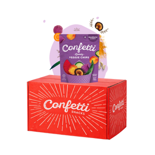Confetti Tandoori Curry Veggie Chips (Resealable Packs)