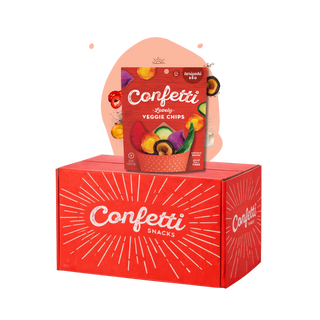 Confetti Teriyaki BBQ Veggie Chips (Resealable Packs)