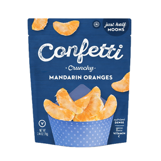 Confetti Just Half Moon Mandarin Chips (Resealable Packs)