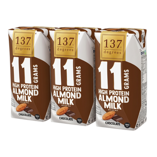 137 Degrees Chocolate High Protein Almond Milk (with Isolated Soy Protein) 180ml