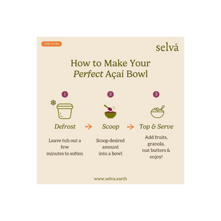 Selva Açaí Sorbet 5L Tub – Premium