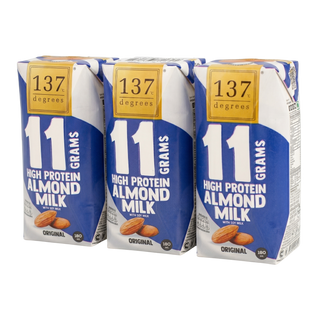 137 Degrees High Protein Almond Milk (with Isolated Soy Protein) 180ml