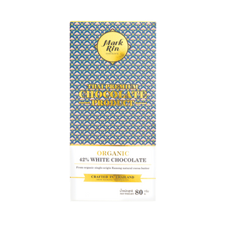 Markrin Organic 42% White Chocolate Bar