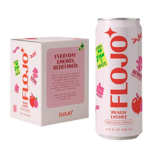 Flojo Sparkling Wellness Drink - Peach Lychee 330ml